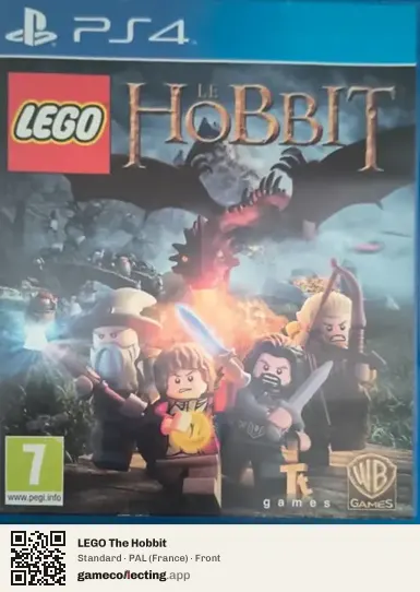 LEGO The Hobbit PlayStation 4, France box front