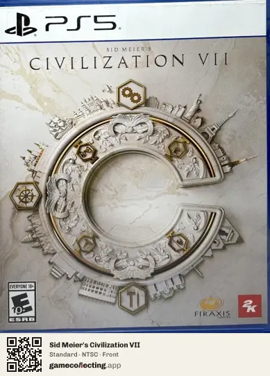 Sid Meier's Civilization VII PlayStation 5, NTSC box front