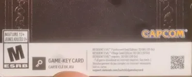 Resident Evil Generation Pack, the ESRB box on its front