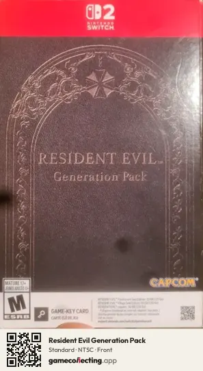 Resident Evil Generation Pack Nintendo Switch 2, NTSC box front