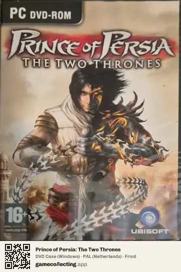 Prince of Persia: The Two Thrones Computer, Netherlands box front