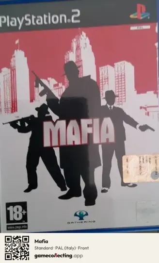 Mafia PlayStation 2, Italy box front