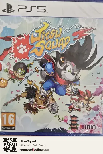 Jitsu Squad PlayStation 5, PAL box front