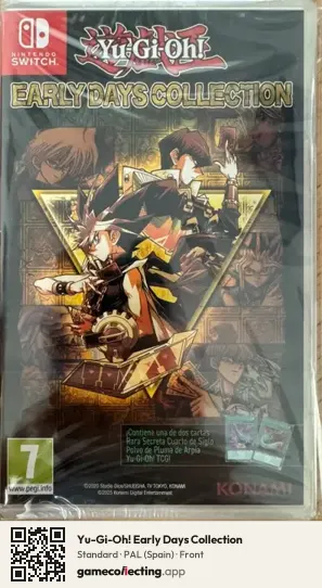 Yu-Gi-Oh! Early Days Collection Nintendo Switch, Spain box front