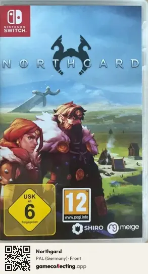 Northgard Nintendo Switch, Germany box front