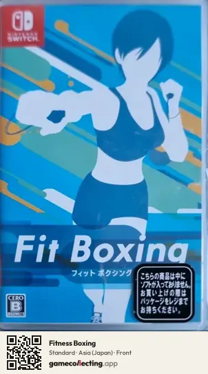 Fitness Boxing Nintendo Switch, Japan box front
