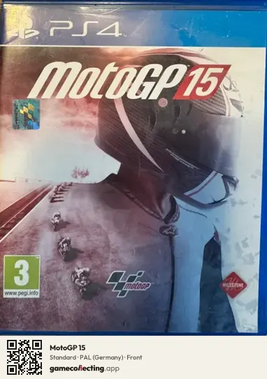 MotoGP 15 PlayStation 4, Germany box front