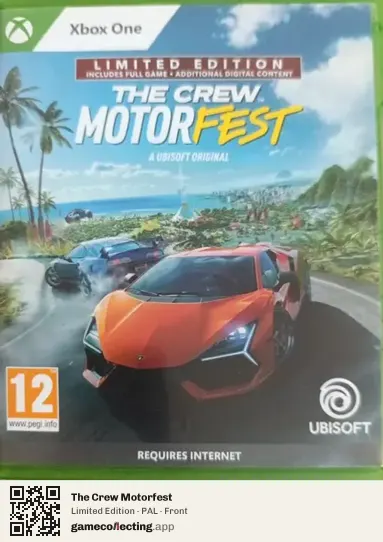 The Crew Motorfest Xbox One, PAL box front