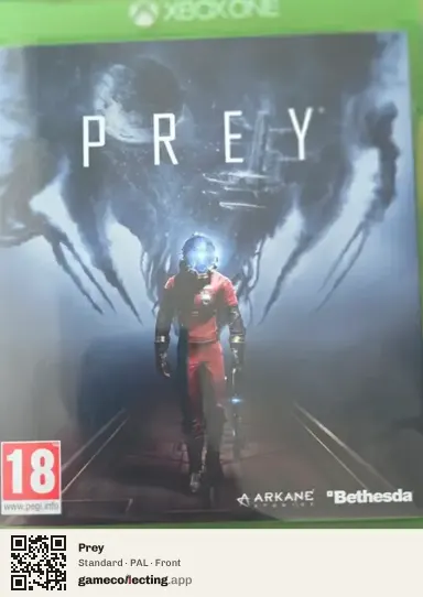 Prey Xbox One, PAL box front