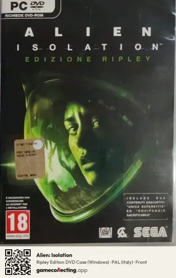 Alien: Isolation Computer, Italy box front