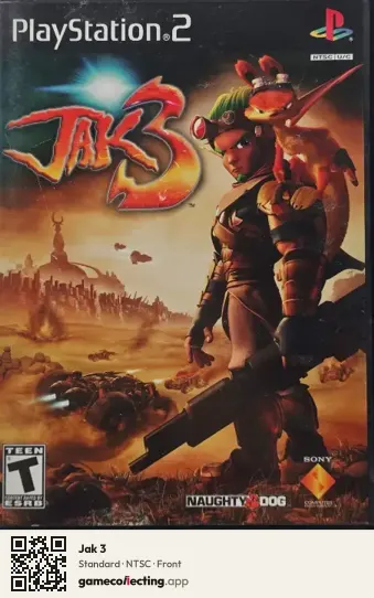 Jak 3 PlayStation 2, NTSC box front