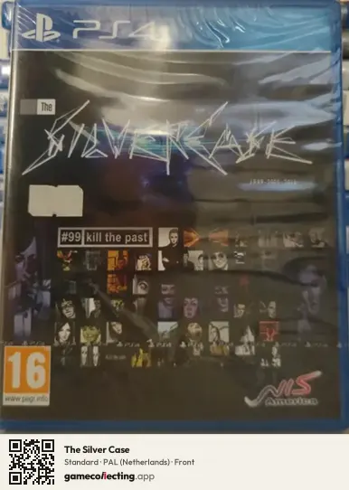 The Silver Case PlayStation 4, Netherlands box front