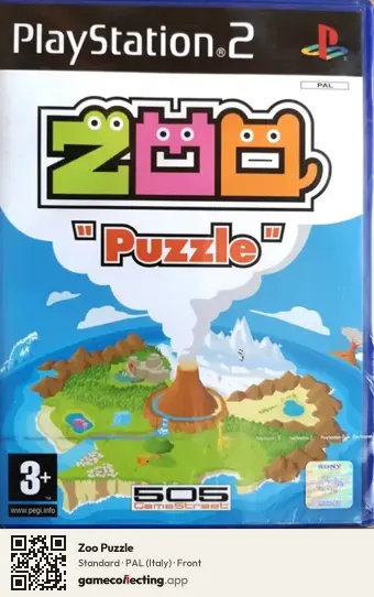 Zoo Puzzle PlayStation 2, Italy box front