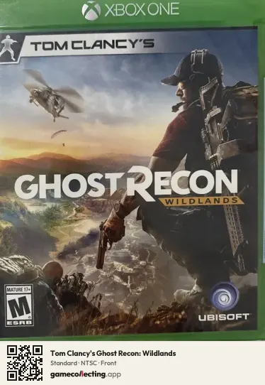 Tom Clancy's Ghost Recon: Wildlands Xbox One, NTSC box front