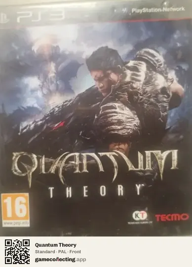 Quantum Theory PlayStation 3, PAL box front
