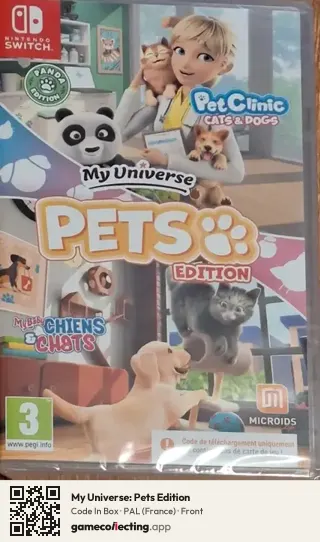 My Universe: Pets Edition Nintendo Switch, France box front