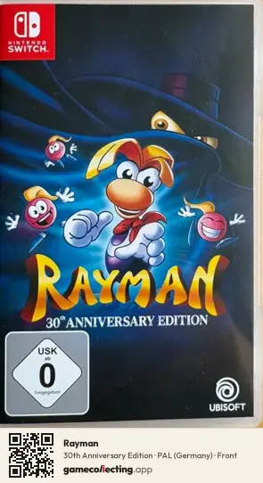 Rayman Nintendo Switch, Germany box front