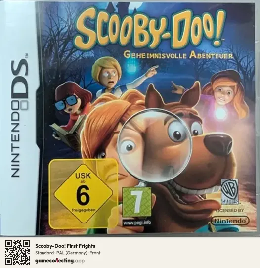 Scooby-Doo! First Frights Nintendo DS, Germany box front