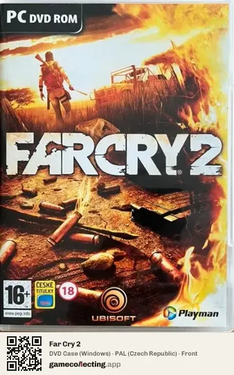 Far Cry 2 Computer, Czech Republic box front