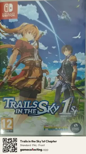 Trails in the Sky 1st Chapter Nintendo Switch, PAL box front
