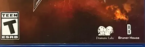Star Trek: Resurgence, the ESRB box on its front