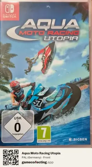 Aqua Moto Racing Utopia Nintendo Switch, Germany box front