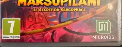 Marsupilami: Hoobadventure, the PEGI square on its front