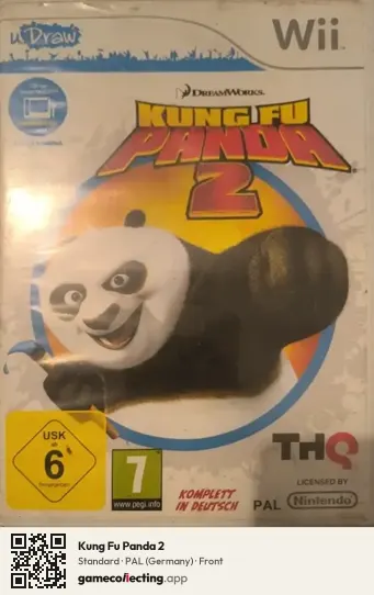 Kung Fu Panda 2 Nintendo Wii, Germany box front