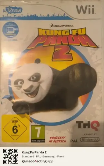 Kung Fu Panda 2 Nintendo Wii, Germany box front