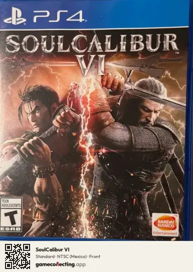 SoulCalibur VI PlayStation 4, Mexico box front