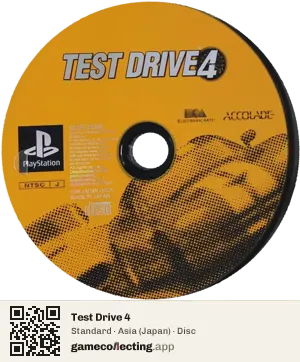 Test Drive 4 PlayStation, Asia disc