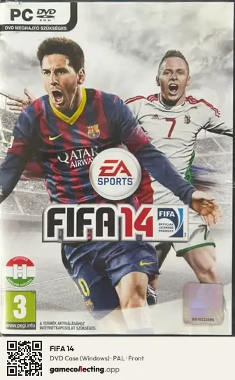 FIFA 14 Computer, PAL box front