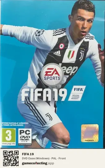FIFA 19 Computer, PAL box front