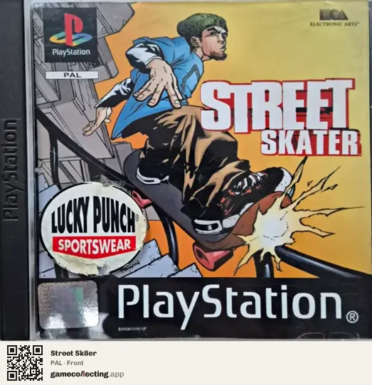 Street Sk8er PlayStation, PAL box front