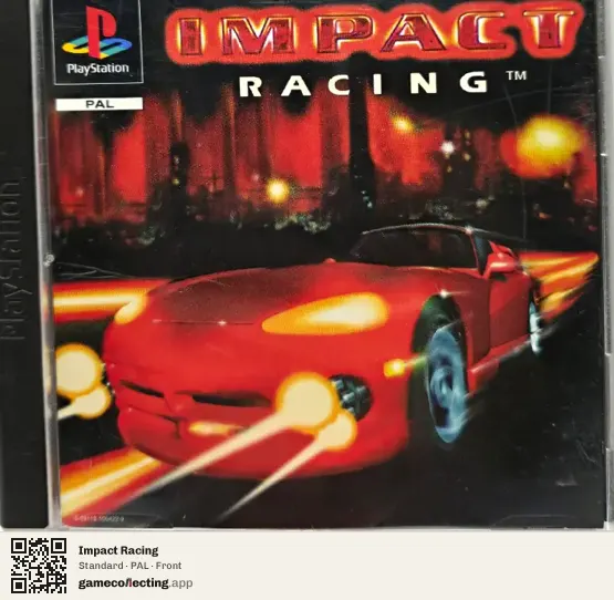 Impact Racing PlayStation, PAL box front