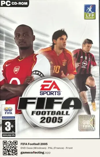 FIFA Football 2005 Computer, France box front