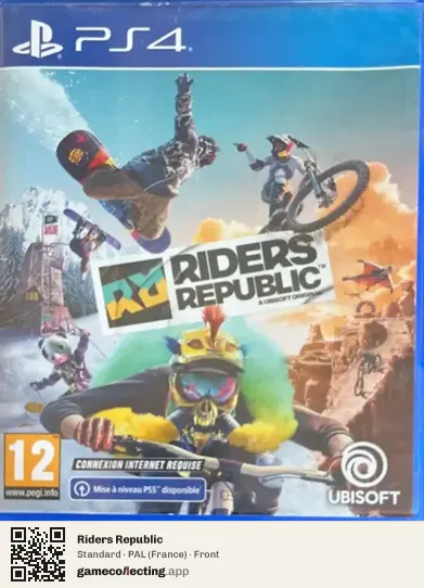 Riders Republic PlayStation 4, France box front