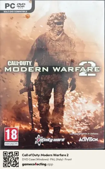 Call of Duty: Modern Warfare 2 Computer, Italy box front