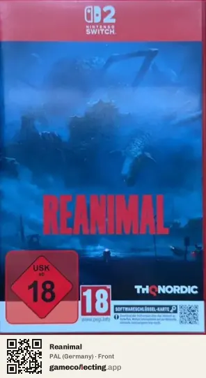 Reanimal Nintendo Switch 2, Germany box front