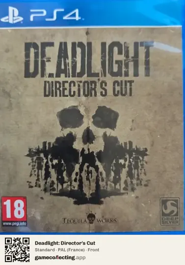 Deadlight: Director's Cut PlayStation 4, France box front
