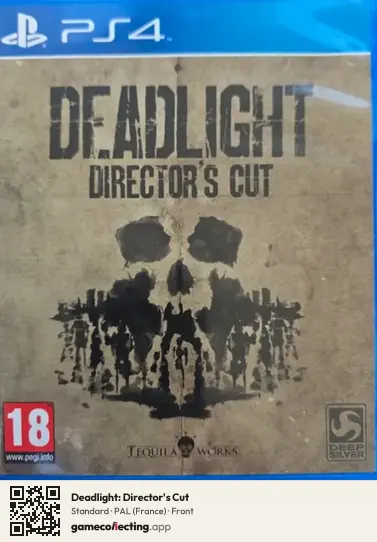 Deadlight: Director's Cut PlayStation 4, France box front