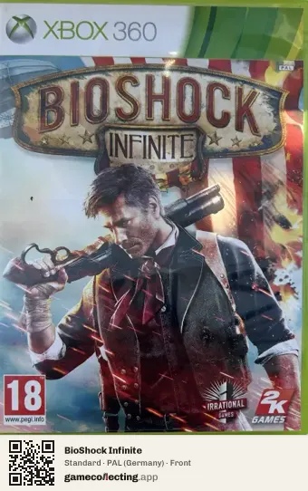 BioShock Infinite Xbox 360, Germany box front