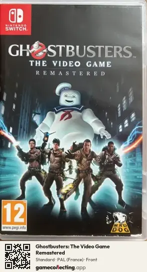 Ghostbusters: The Video Game Remastered Nintendo Switch, France box front