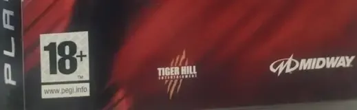 John Woo Presents Stranglehold, the PEGI square on its front