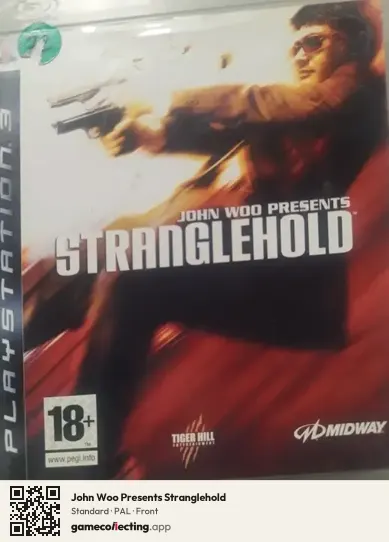 John Woo Presents Stranglehold PlayStation 3, PAL box front