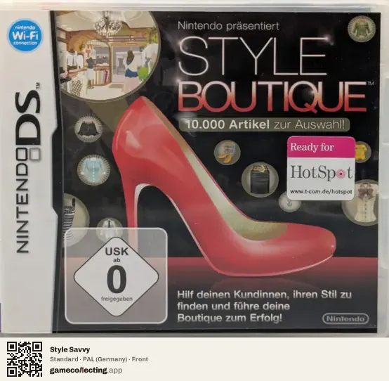 Style Savvy Nintendo DS, Germany box front