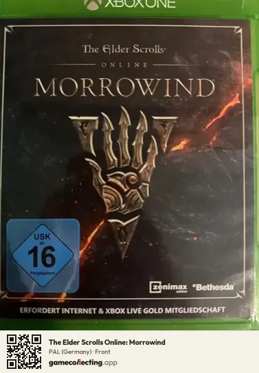 The Elder Scrolls Online: Morrowind Xbox One, Germany box front