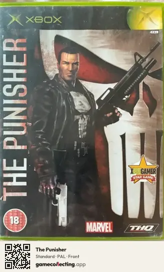 The Punisher Xbox, PAL box front