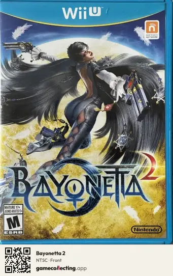 Bayonetta 2 Nintendo Wii U, NTSC box front