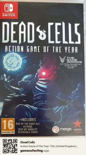 Dead Cells Nintendo Switch, United Kingdom box front